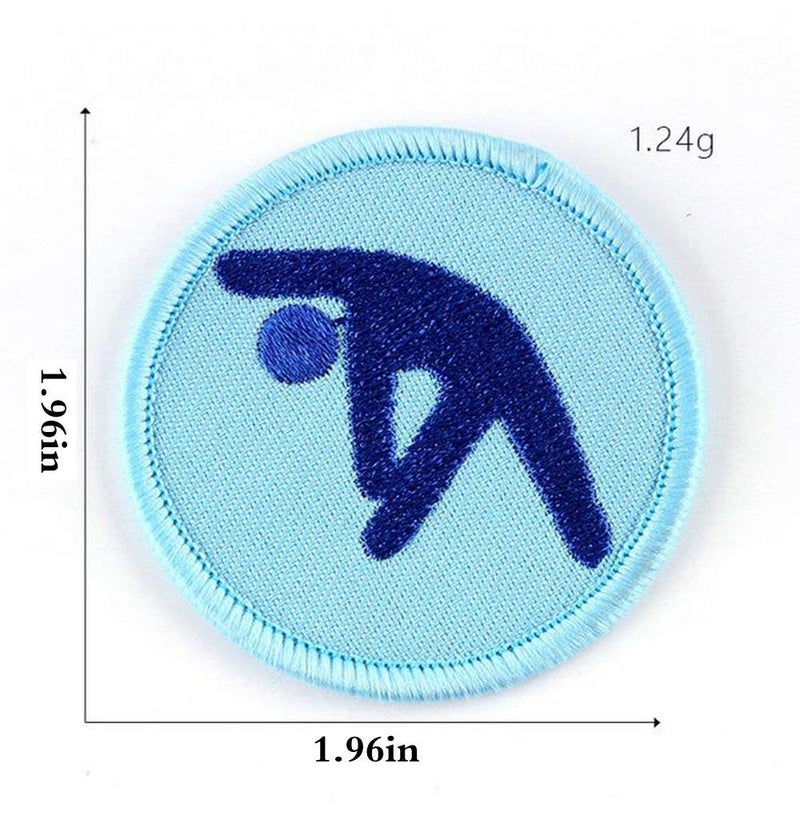 JFFCESTORE Embroidered Patch Sew On/Iron On Patch Applique Clothes Dress Plant Hat Jeans Sewing Flowers Applique DIY Accessory (15PC) - Image 2